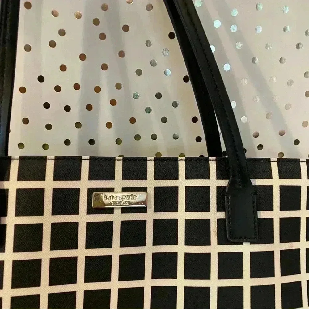 Kate Spade Black & White Bag